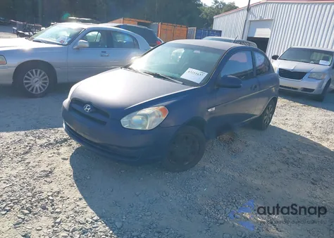 2007 Hyundai Accent Gs from USA, damaged, VIN KMHCM36C17U035505